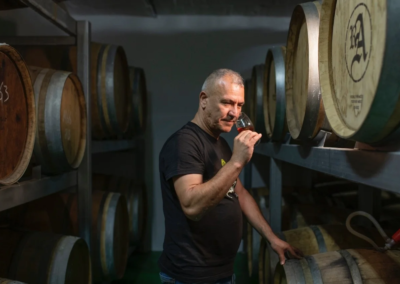 Cata en la bodega