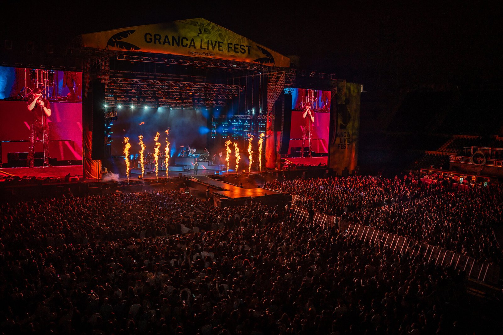 Público y escenario del Granca Live Fest